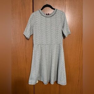 Katherine Barclay Montreal Short Sleeve Fit & Flare Dress Size 10